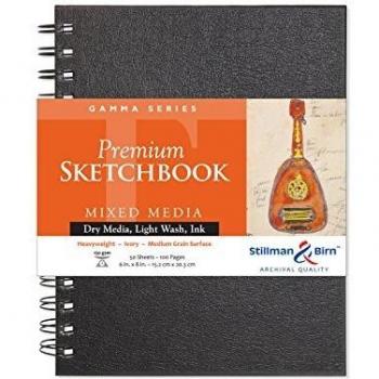 Gamma 6x8 Wirebound Creative Sketchbook