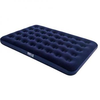 Ultra‑Soft Flocked Double Air Mattress
