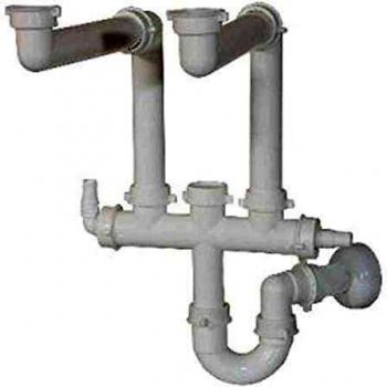 Double siphon 2 voies Ghidini 1,5