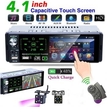 Lecteur Vidéo 7805 Simple Din 4.1 Pouces Écran Tactile HD Bluetooth