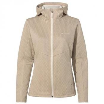 Vaude Skomer Female Full‑Zip Hiking Garment – Fleece/Linen, 46