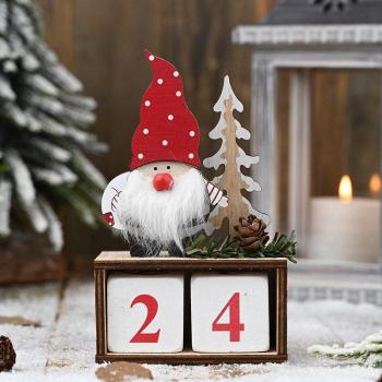 Calendrier de Noël avec compte à rebours
