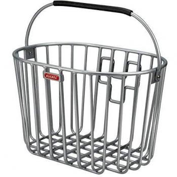 Rixen&Kaul 16L Front Basket – Aluminium, Silver, One‑Size