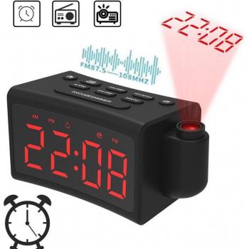 Proyector de Tiempo y Reloj Digital LED para Oficina