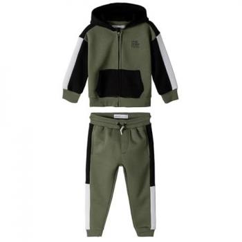 MINOTI Kinder Jogginganzug Khakigrün