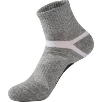 Chaussettes de compression pour hommes, en coton, noires, à la cheville
