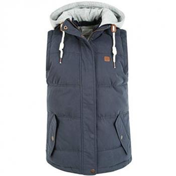 Gilet Lewonda Grigio e Bianco