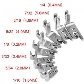 Sewing Accessories Rolled Hem Presser Foot for Brother/Singer