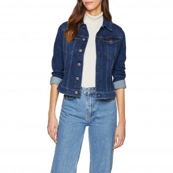 G-STAR RAW 3301 Chaqueta Slim para Mujer, Azul