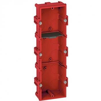 Legrand Boîte D'encastrement Pour Maçonnerie 3 Postes 6/8 Modules