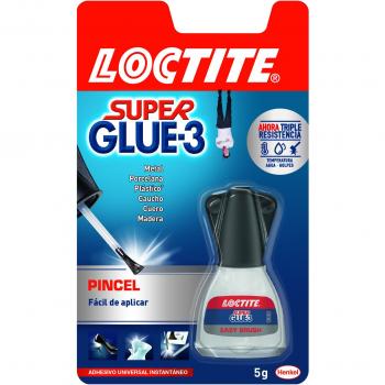 Colle Super Glue 3 Loctite Pinceau (5 gr)