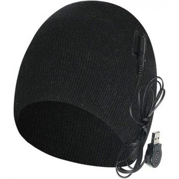 Gorro térmico eléctrico unisex para invierno