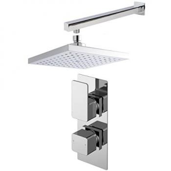 Square Twin Valve, Arm & Head – Chrome Edition
