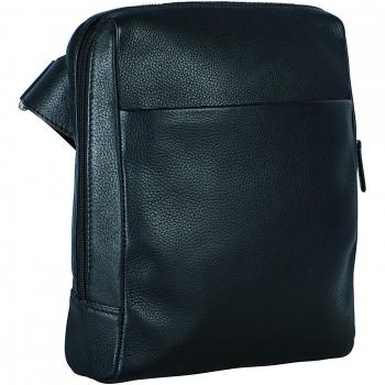 Leonhard Heyden Berlin Leather Satchel 23 cm Black