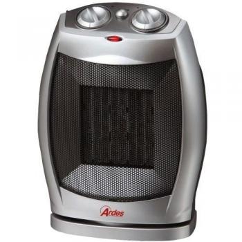 Calefactor Eléctrico Ardes 1500W con Ventilador y Termostato