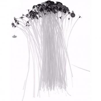100Pcs Pre-Waxed Candle Wicks for Home Decor Projects