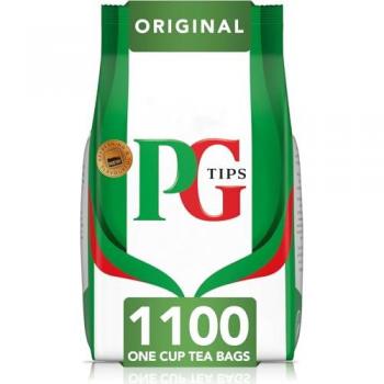PG Tips One Cup Square Teabags (1100)