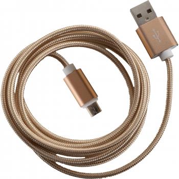 Cavo Dati Oro 1,5 m per Micro-USB Peter Jäckel FASHION
