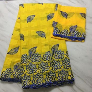 Dubai Fabric Square Swiss Voile Lace