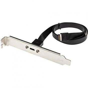 InLine® Slotblende USB Typ-C zu USB 3.1 Frontpanel Key-A intern, 0,5m