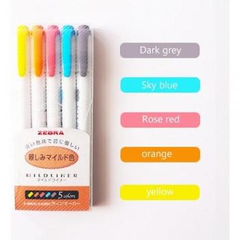 Zebra Mildliner Highlighter Pen Set