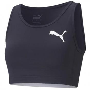 Crop Top Puma Donna Cross the Line Blu XS