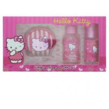 Kitty Love Set Eau de Toilette 15 ml y Gel de Ducha 50 ml con Cartera