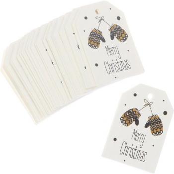50Pcs Reindeer Gift Tags