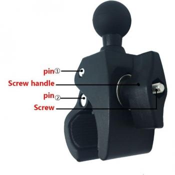 1-Inch Ball Handlebar Mount for GoPro Action Camera