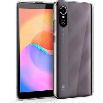Protecteur en silicone translucide ZTE A31 Plus