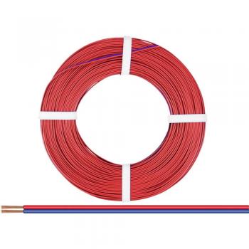 Donau Elektronik 225-020 50 m Stranded Wire 2 x 0.25 mm² Red Blue