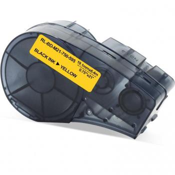 Etiquetas Compatibles Brady BMP21 PLUS ABCOLOR M21-750-595-WT/RD/YL