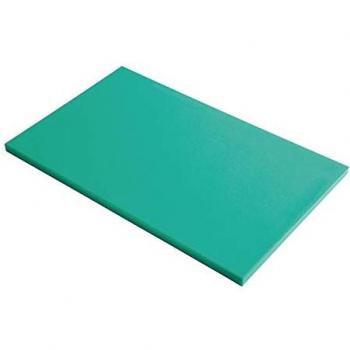 Planche à découper en PEHD verte 530 x 325 mm