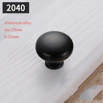 Contemporary Matte Black Drawer Handle