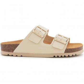Sandales Scholl Joséphine Patente Synthétique Beige