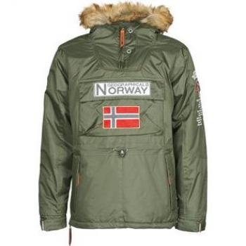 Parka BARMAN Kaki Géographique Norvège pour Hommes EU S, EU L, EU XL