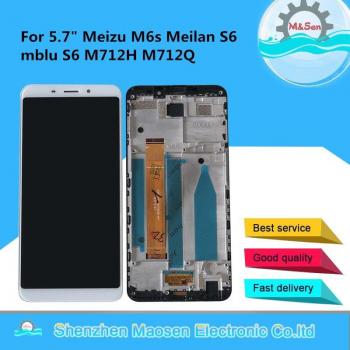 Original M&Sen 5.7 Meizu M712H LCD Screen Display + Touch Digitizer Frame