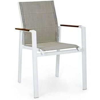 Poltrona kubic bianco 663215