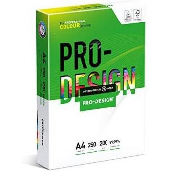 Papier Pro-Design A4 200 g (250 Feuilles) – Version Uni