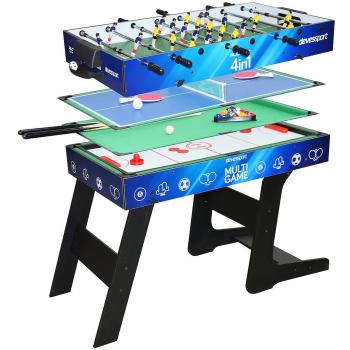 Table de jeux pliable 4 en 1 MDF