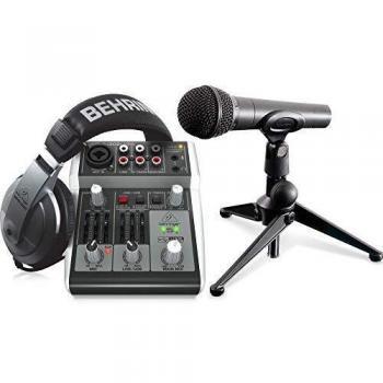 Behringer PODCASTUDIO 2 USB Complete Podcasting Bundle