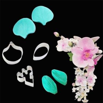 Moldes de azúcar para orquídea Phalaenopsis CS229