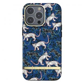 Coque Richmond & Finch Design Léopard Bleu