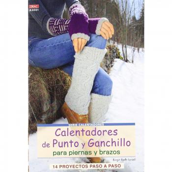 Calentadores de punto y ganchillo para piernas y brazos