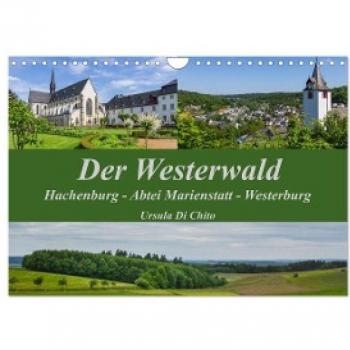 Der Westerwald (Wandkalender 2024 DIN A4 quer) CALVENDO Monatskalender