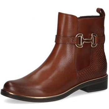 Caprice Casual Stiefelette Cognac