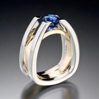Anillo de Boda “Luz Geométrica”