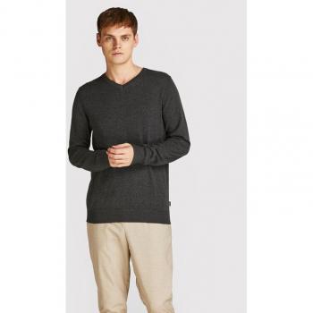 Jack&Jones Regular Fit Pullover Emil Grau