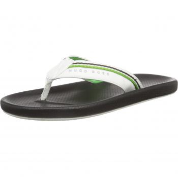 BOSS Green Shoreline Fresh 10189896 01, Herren Flip-Flops, Schwarz, 43/44 EU