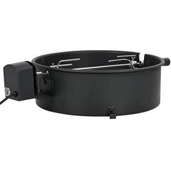 BBQ Drehspieß Set 47 cm Schwarz